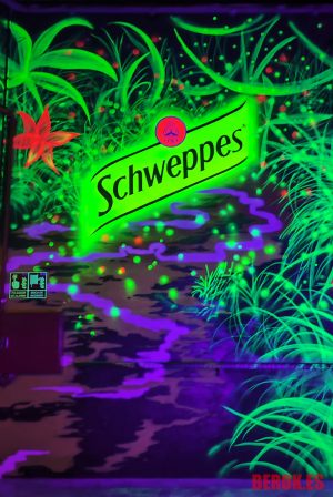 graffiti schweppes fluor